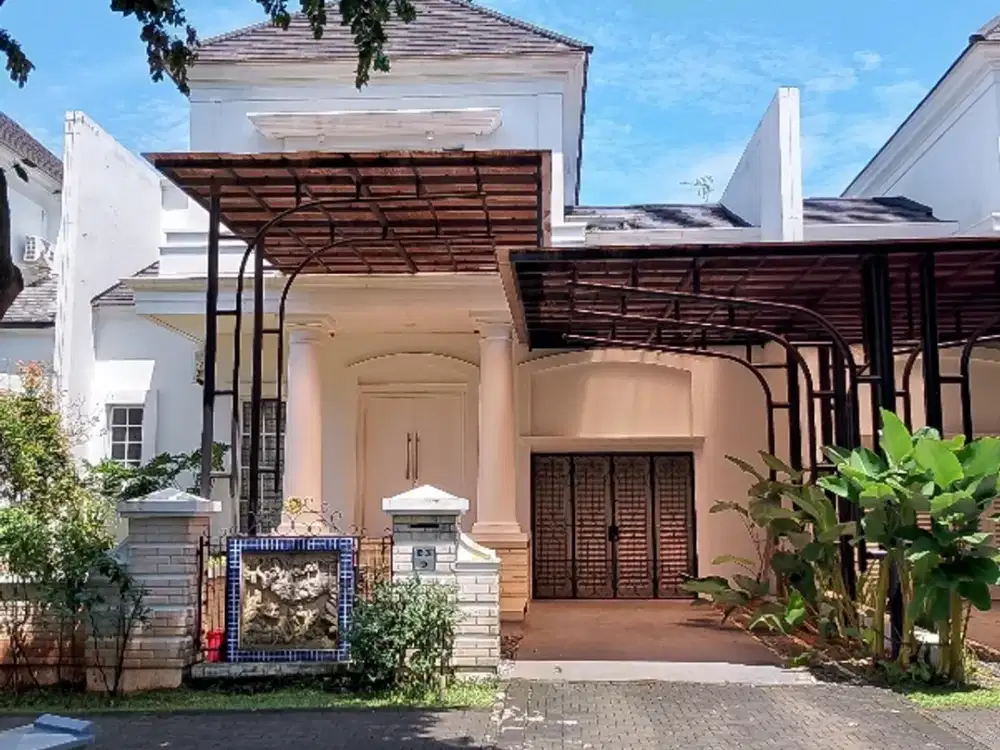 Disewakan Rumah Demaja De Park BSD 4+1KT Furnished