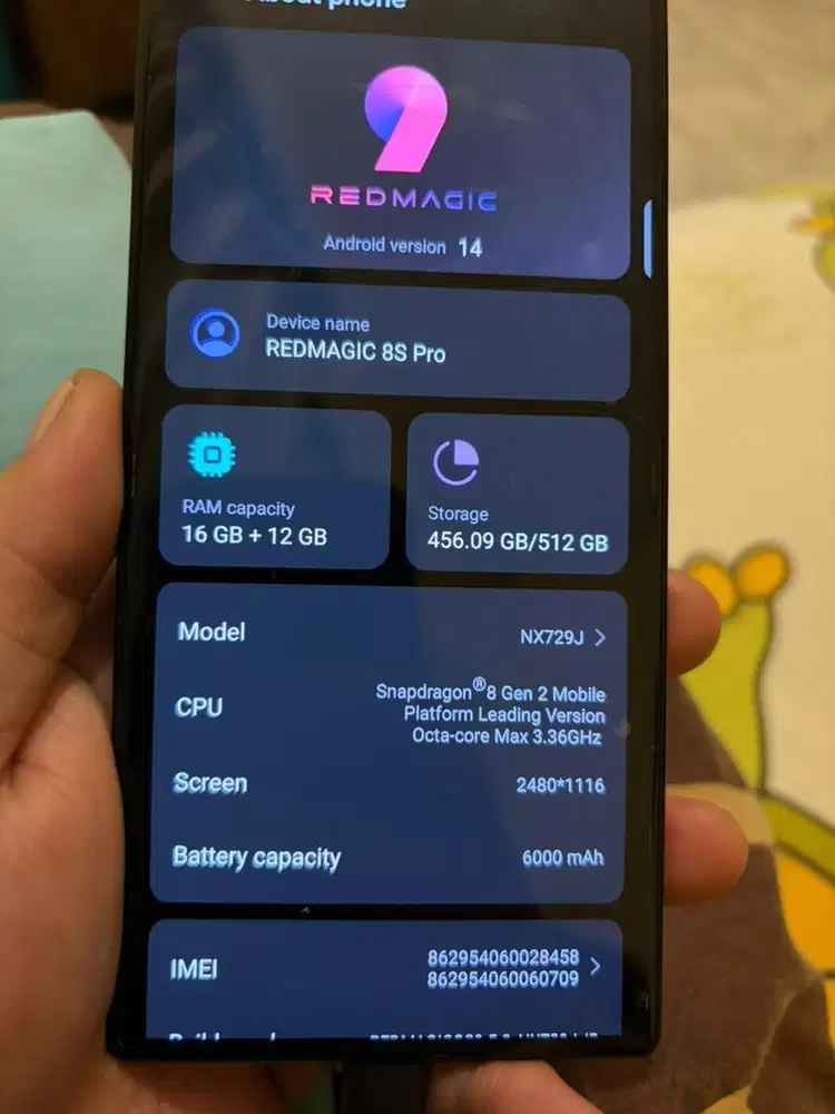 REDMAGIC 8S Pro 16/512GB