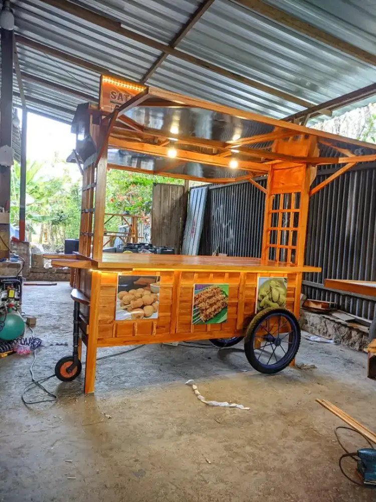 Gerobak dimsum, gerobak angkringan, gerobak kuliner,dll