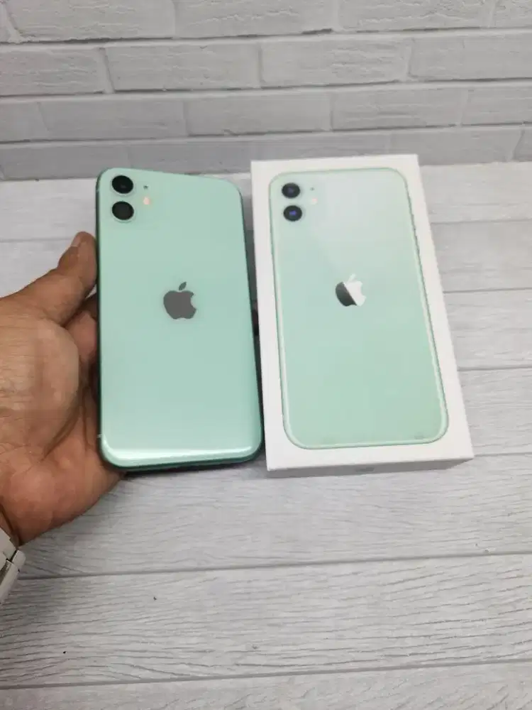 Iphone 11 inter 128 gb lengkap all operator