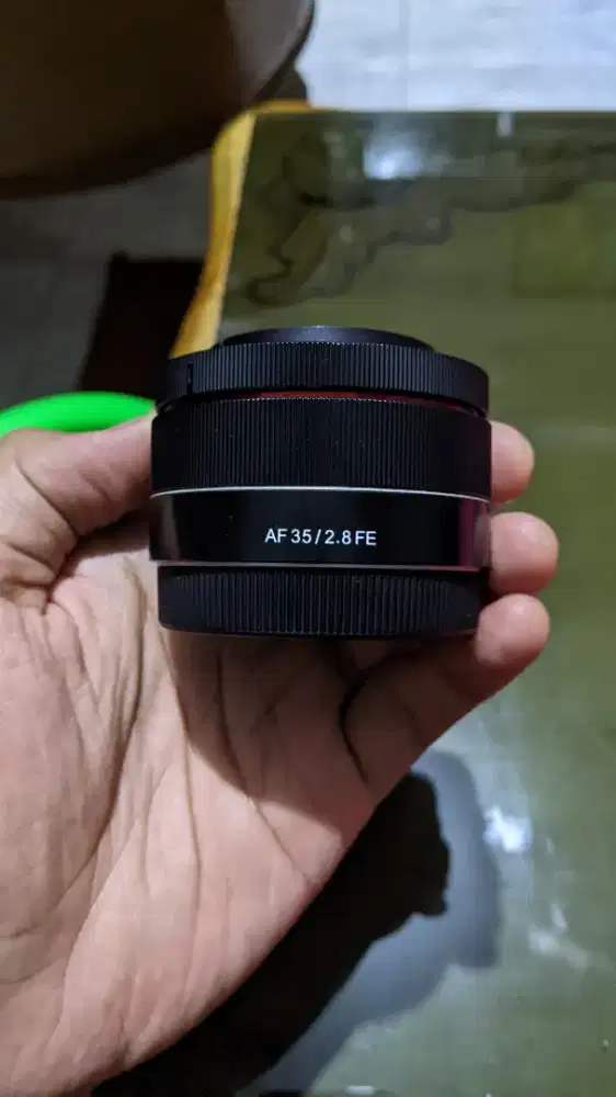 Lensa samyang 35 f.2.8 for sony fe murmer