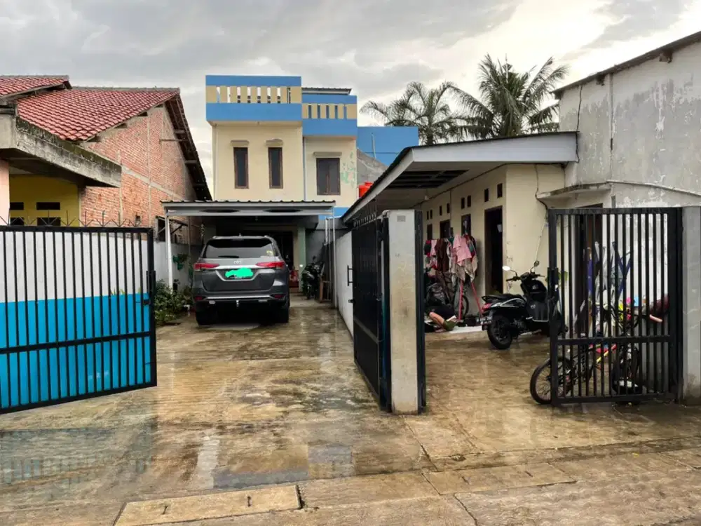 Di Jual Rumah Plus Kontrakan 6 Pintu Harga Murah di Limo Cinere Depok