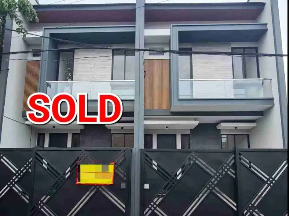 DiJual Rumah New Project Tengah Kota Siap Huni Tinggal 1 Unit Manyar Tirtoyoso Surabaya.