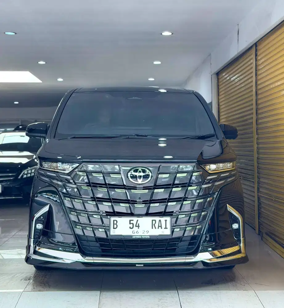 Toyota Alphard Hybrid Modelista TSS 2024 June Hitam Vieta Motor Termu