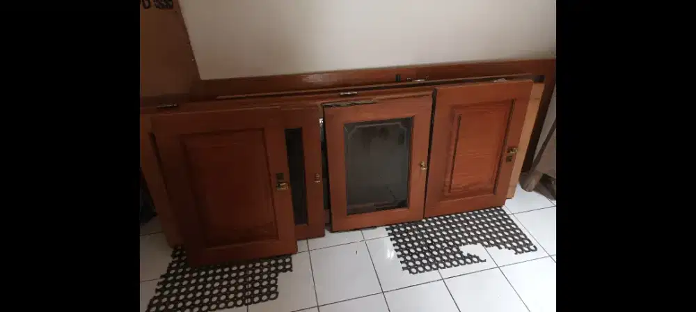 Super BIG SALE , kusen+pintu+jdl sdh full melamine, HRG murmer