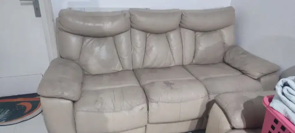 Sofa reclining 1 set