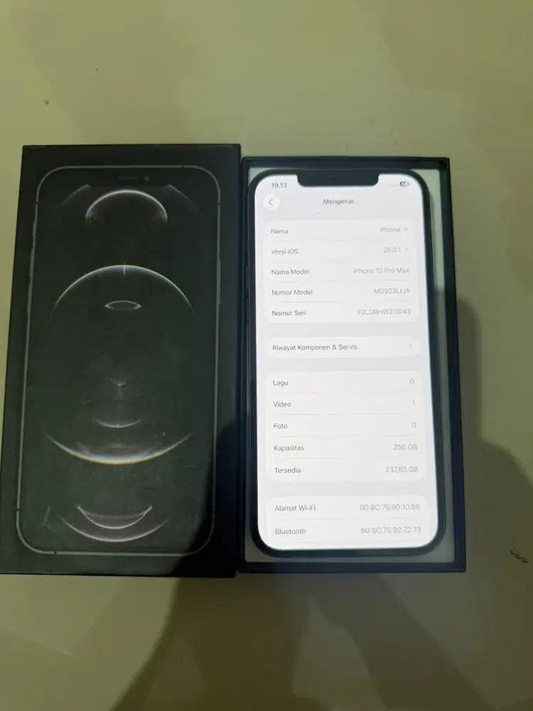 iphone 12 promax 256GB Inter allop