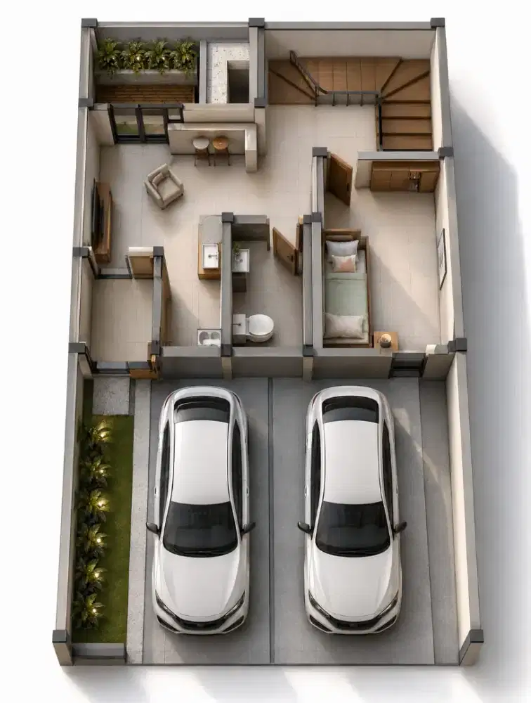 Rumah Minimalis, Lokasi strategis, Start 475jutaan