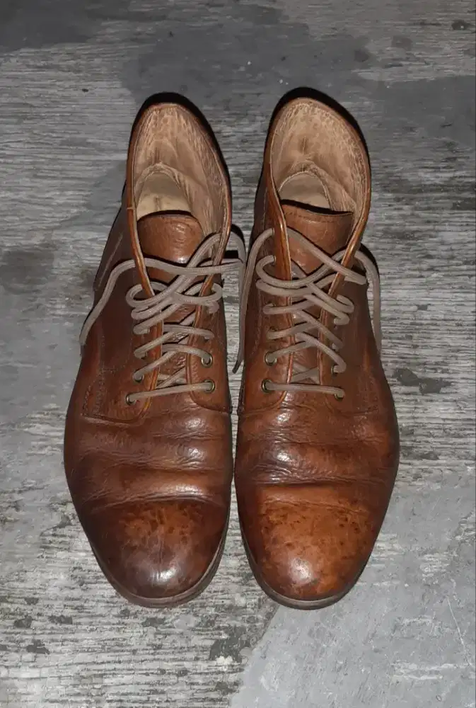 SEPATU BOOT MARIO MINARDI KULIT 42 ORIGINAL
