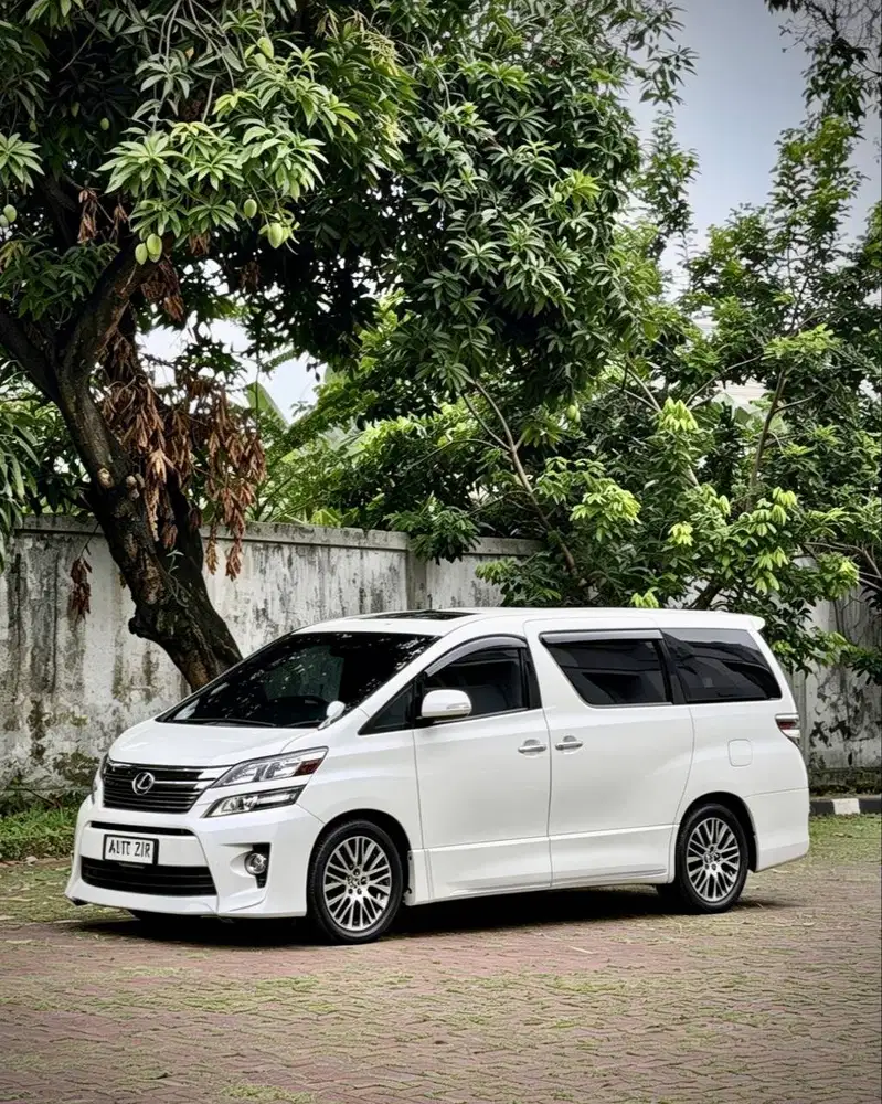 Toyota Vellfire ZG Putih 2013 Tdp Murmer Ori Menarik Bu Antik Baru Ok