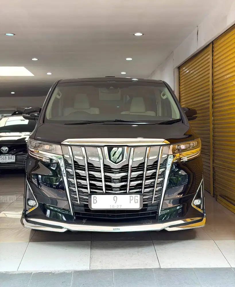 Toyota Alphard 2.5 G TSS ATPM 2021 October Hitam Vieta Motor Termurah