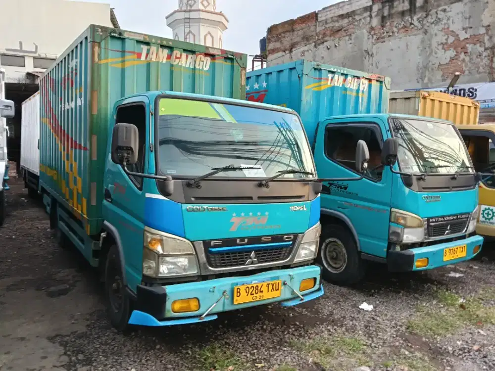 Mitsubishi Colt diesel canter FE71 ps110 engkel long box 2018 & 2019