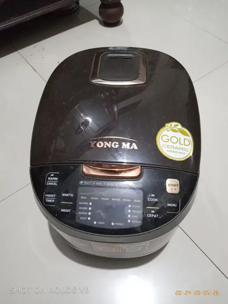 Dijual Rice Cooker Yong Ma