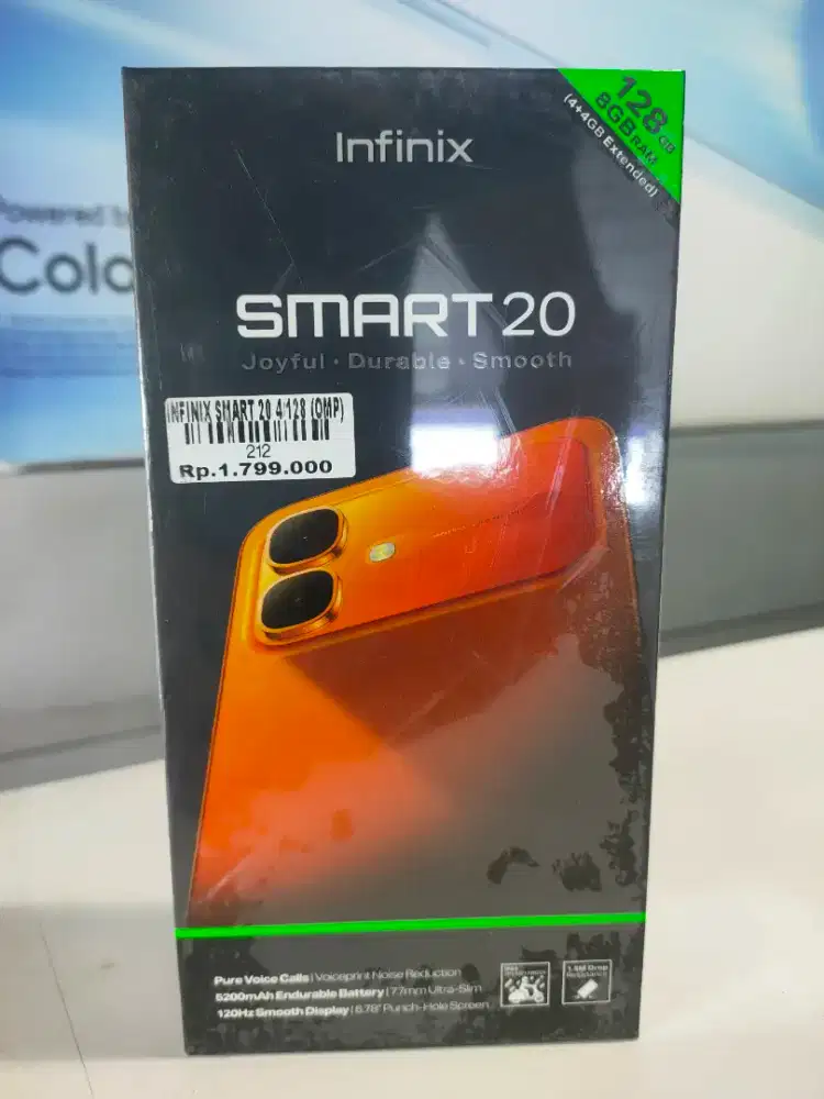 Infinix Smart 20 4/128gb ATLANTIS DAHSYAT