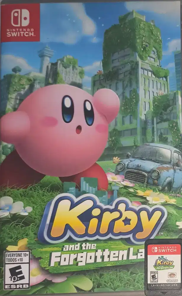 Kirby and Forgotten land kaset nintendo switch