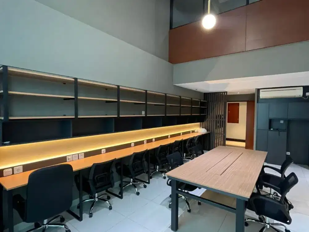 Disewakan Kantor 2 Lantai Eksklusif, Fasilitas Lengkap, Baru & Murah di Roseville SOHO & Suite BSD City