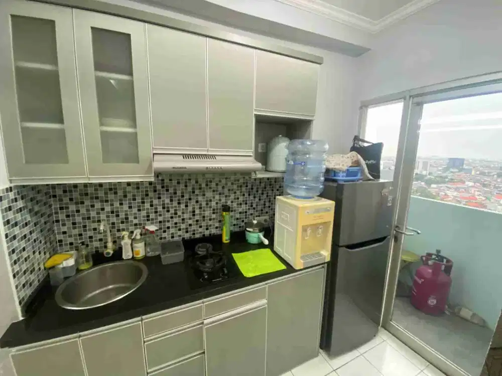 Disewakan Menteng square Salemba Jakpus 2 BR furnished  bulanan ada water heater