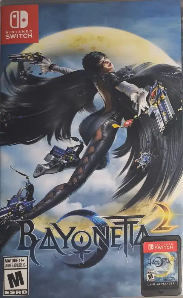 bayonetta 2 kaset nintendo switch