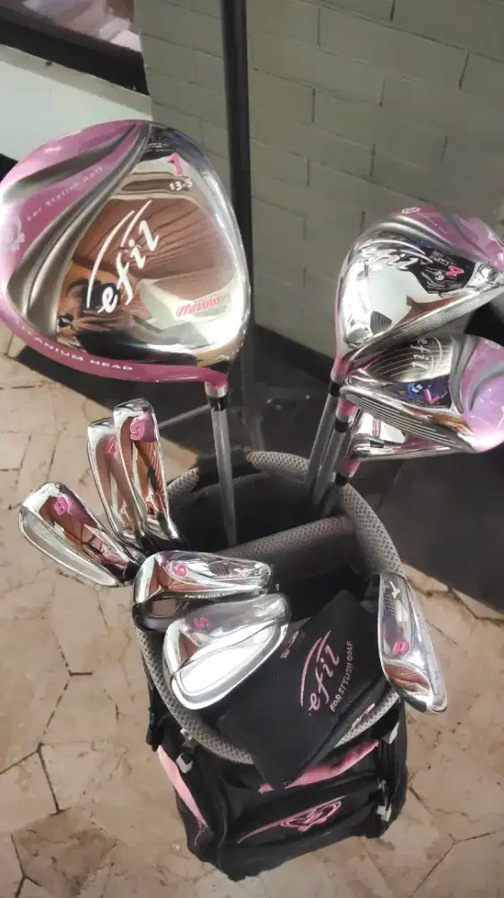 Stick Golf Fullset Mizuno Efil Kondisi 98% Mulus Original Jepang