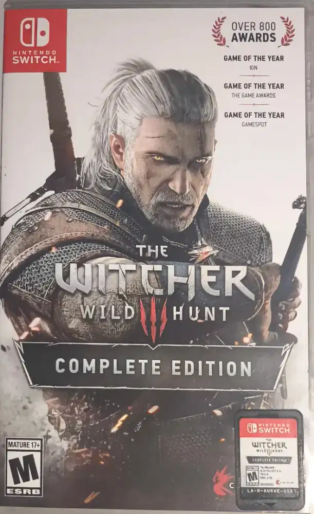 the witcher 3 kaset nintendo switch