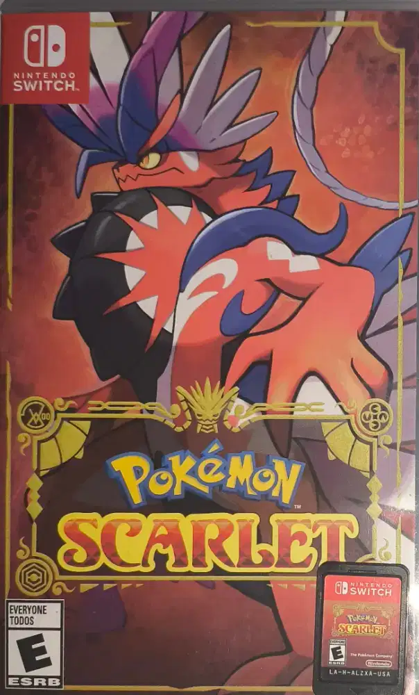 pokemon scarlet kaset nintendo switch