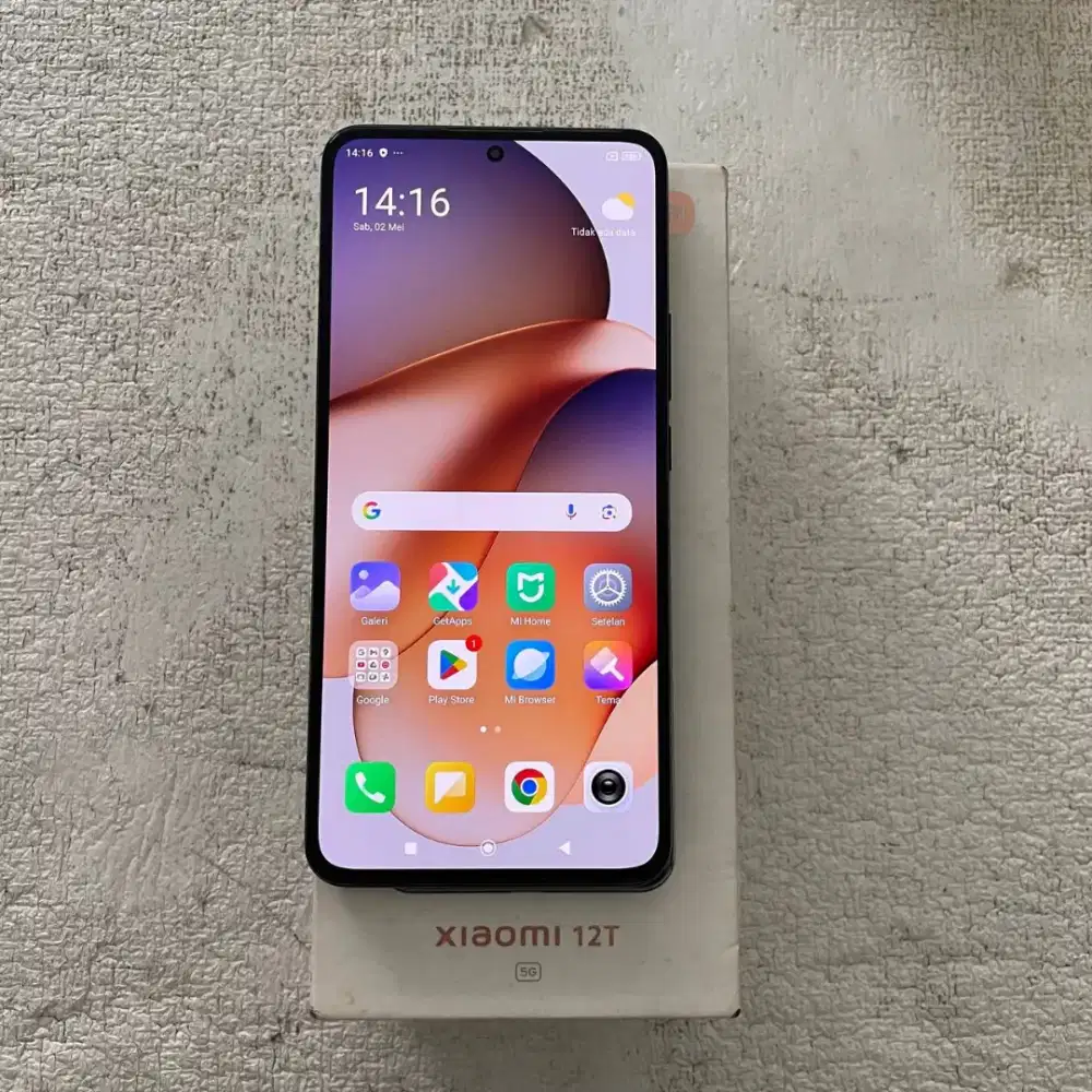 Xiaomi 12T 5G Warna Hitam 8/256GB