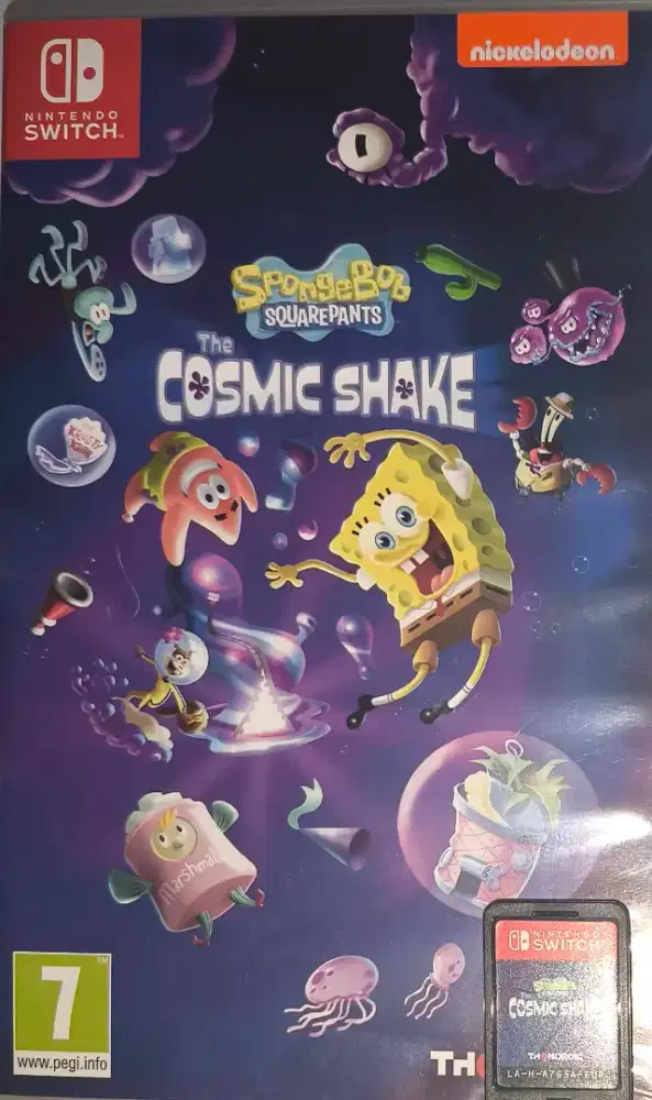 spongebob cosmic shake kaset nintendo switch
