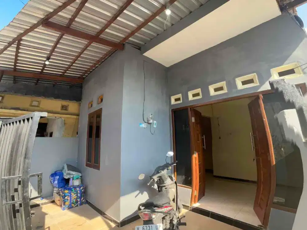 rumah sampangan menoreh siap huni jalan lebar strategis