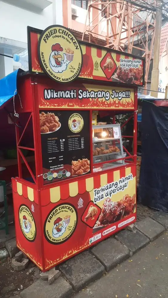 Dicari karyawan untuk dagang chiken