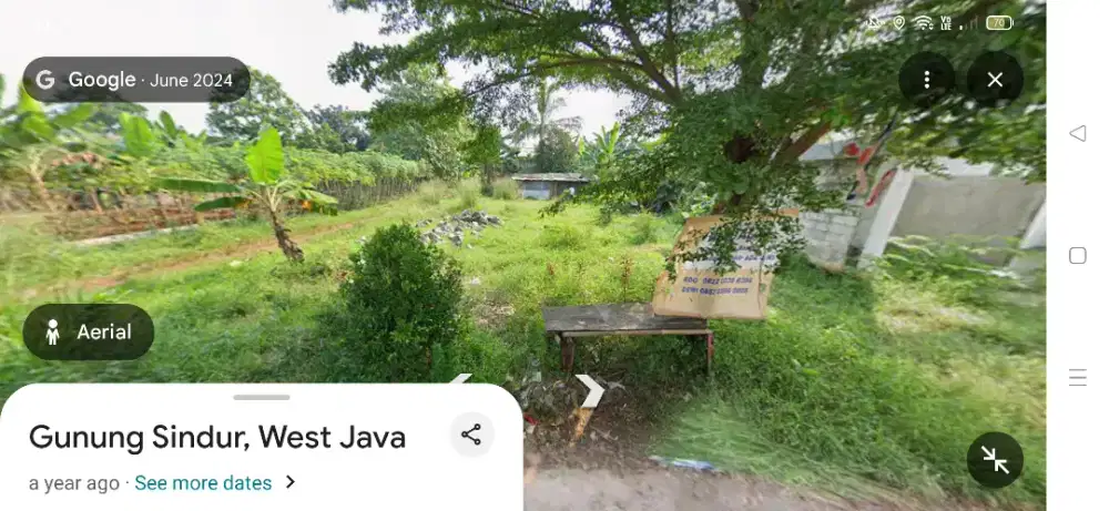 Tanah Gunung Sindur Jual Cepat 530 meter