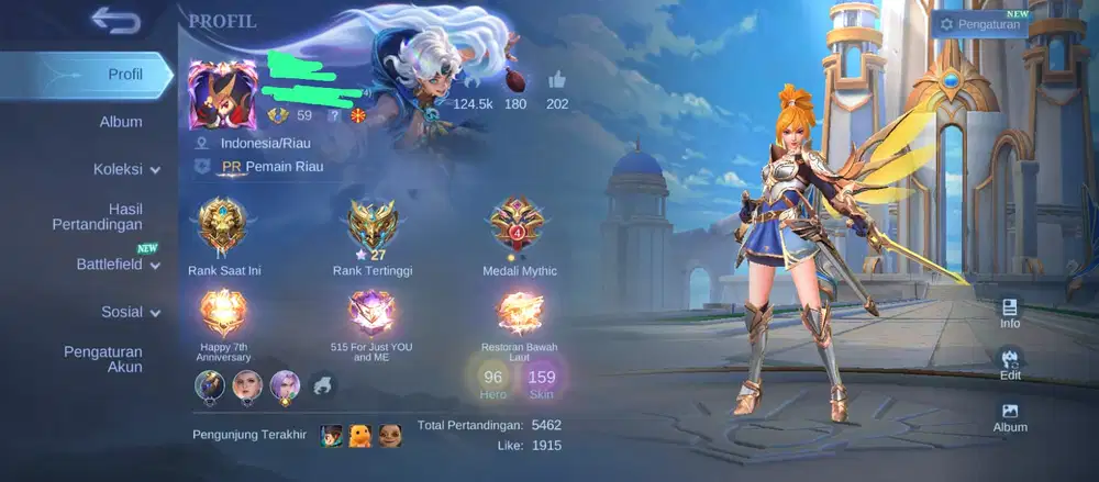 skin lumayan, bisa dilihat