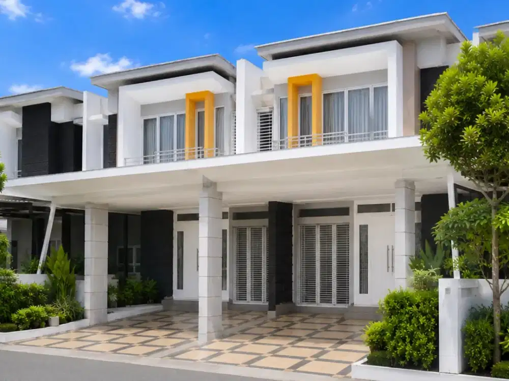 Maple Summarecon Bekasi Rumah Dijual Semi Furnished Siap Huni SHM On Hand Harga Murah Dekat Pool dan Pos Satpam CASH/KPR Dibantu