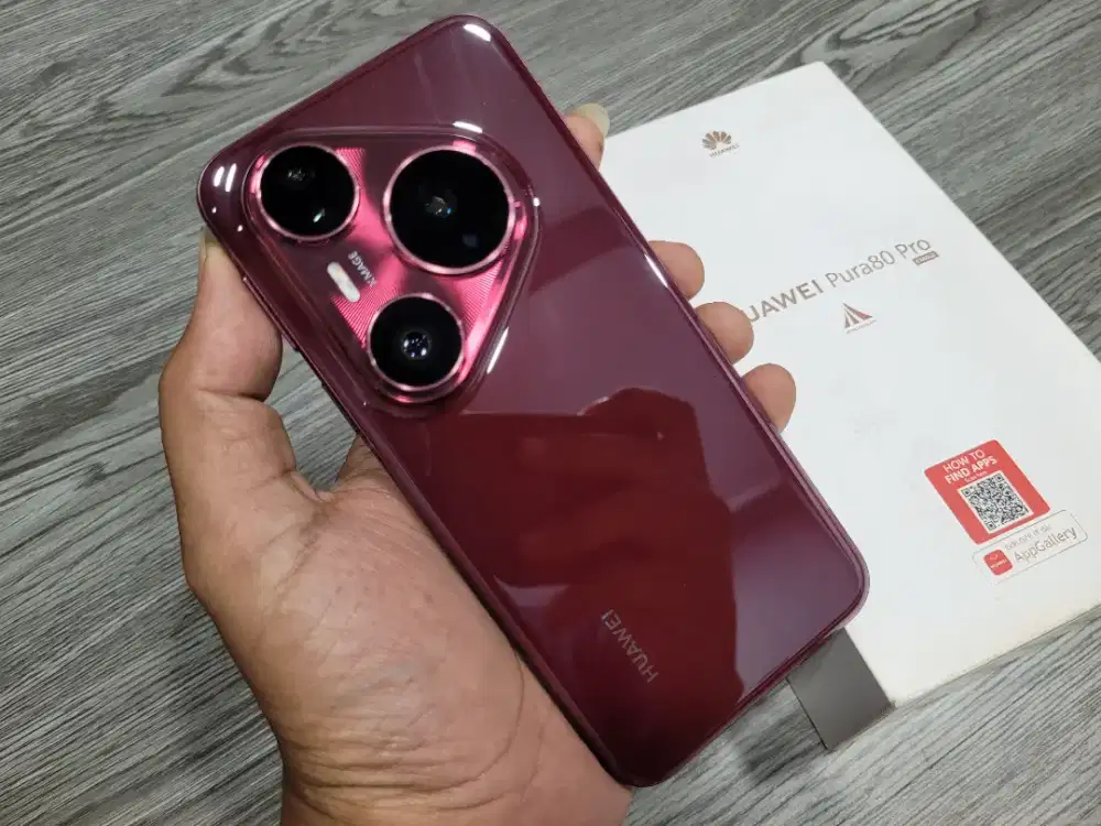 Huawei Pura 80 Pro ram 12/512gb like new fullset original garansi