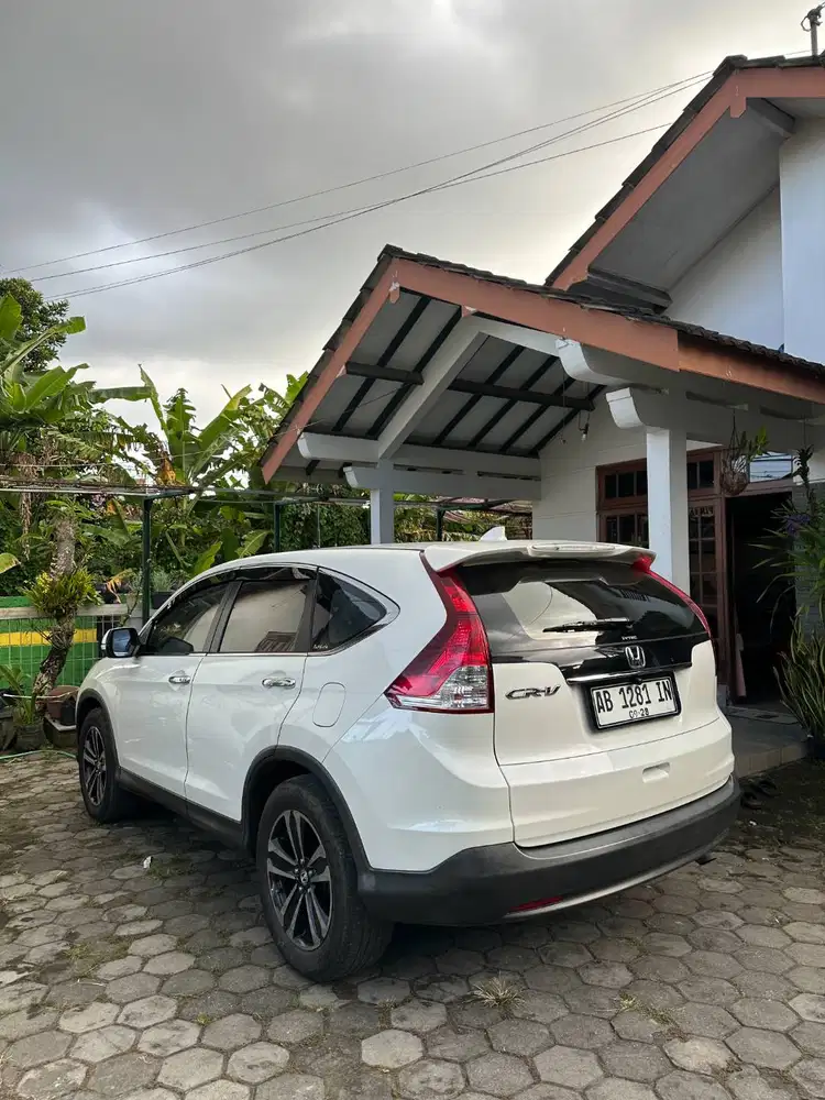 HONDA CR-V 2.4 AT 2013 PLAT AB SLEMAN ISTIMEWA TERAWAT