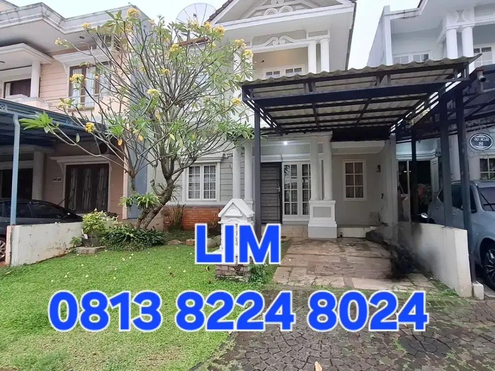 RUMAH MURAH JUAL CEPAT PERUMAHAN KOTA WISATA CIBUBUR JAKARTA TIMUR