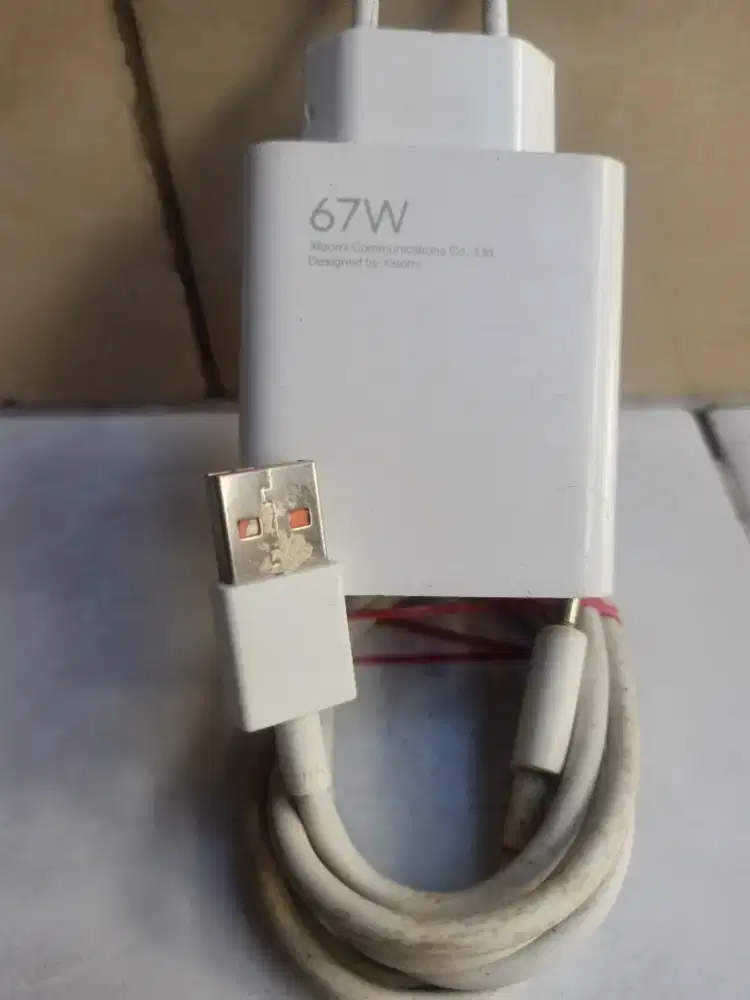 CHARGER BEKAS ASLI BAWAAN REDMI NOTE 11 PRO, POCO F4 TIPE C