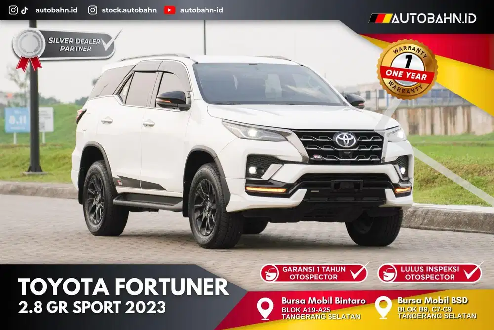 Toyota Fortuner 2.8 GR Sport 2023 Warranty! Full Spec
