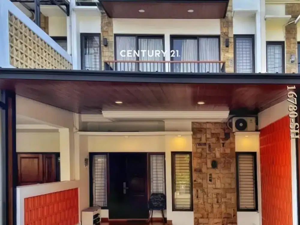 Dijual Rumah Cantik Dalam Cluster Semi Furrnished Sekitar Bintaro