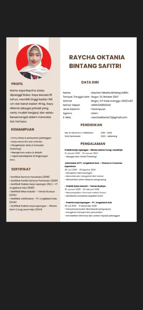 Mencari pekerjaan kasir