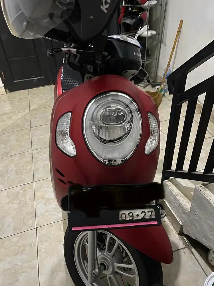 Honda Scoopy 2022 red