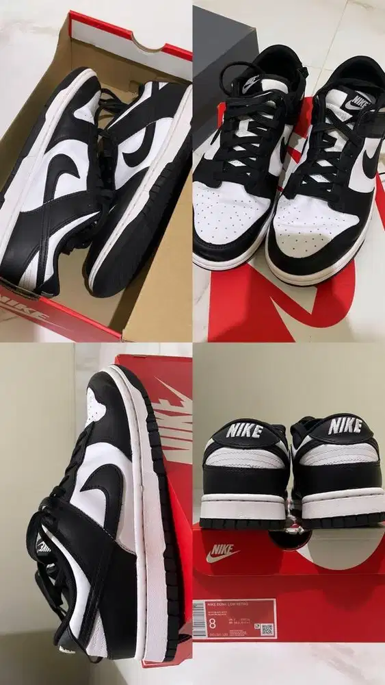 nike low panda fullset
