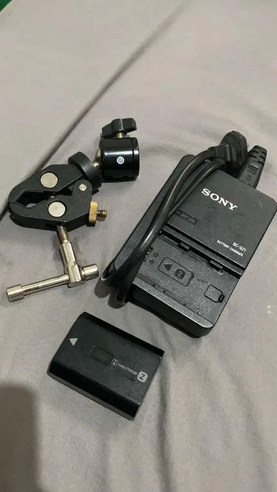 Battery Sony FZ100 Charger BC-QZ1 Original