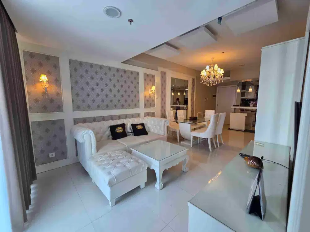 JUAL /SEWA CEPAT! Trillium 3BR Full Furnish Mewah — Ready Huni