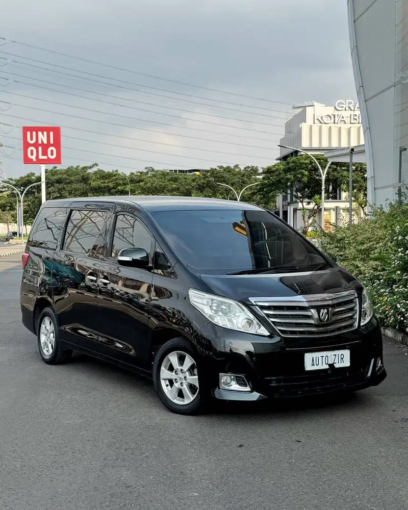 Toyota Alphard X Hitam 2013 No Ex Taxi Tdp Murmer Ori Menarik Bu Antik