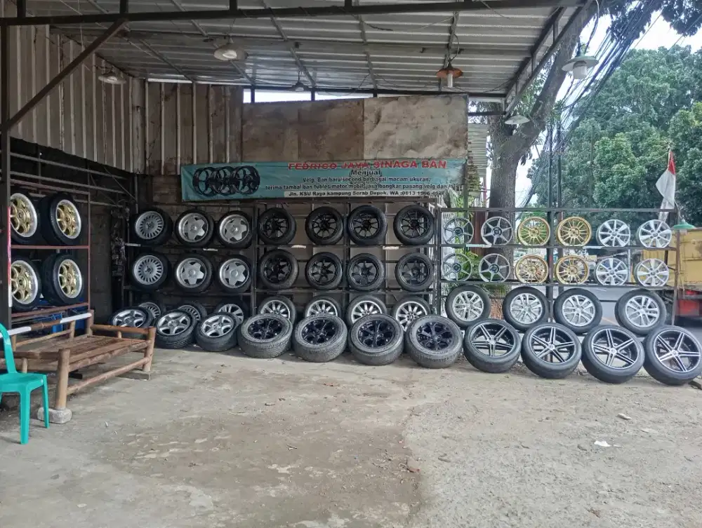 Jual velg/ban mobil baru dan bekas