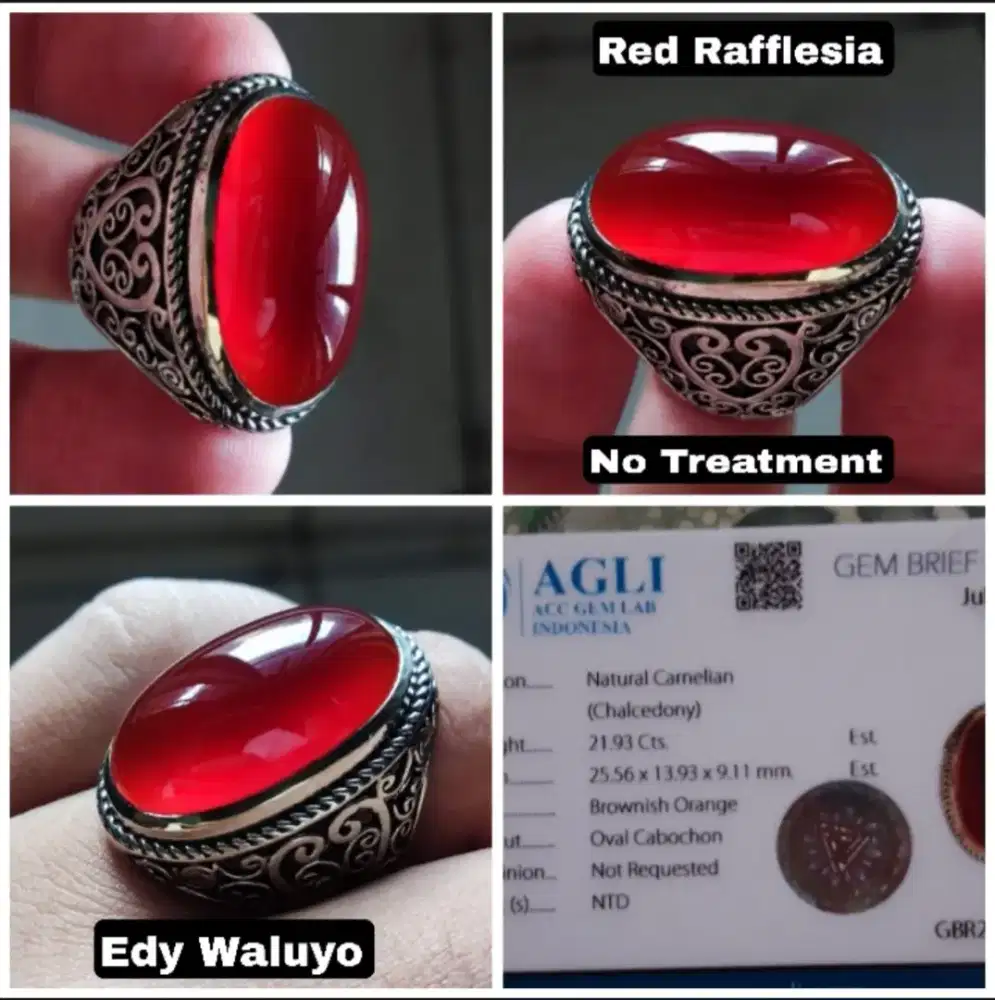 Natural  Red Raflesia Kristal