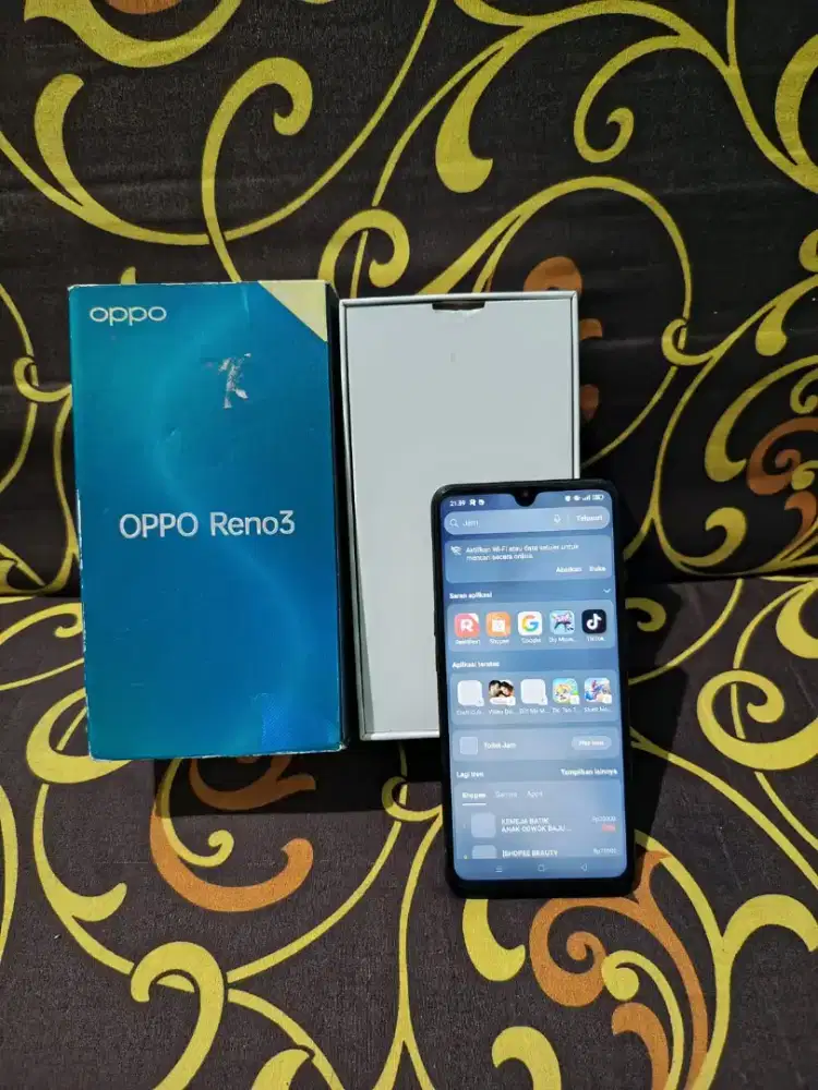 OPPO RENO 3 8+3/128GB HP DUSBOOK ONLY SDH GANTIAN LCD TC LANCAR BS TT