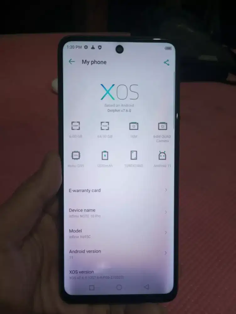 Infinix note 10 pro