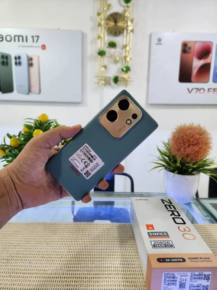 Infinix Zero 30 Ram 8+8Gb/ 256Gb Fullset Original 100% Bergaransi