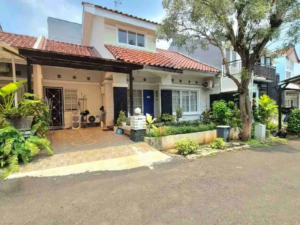 Rumah Murah Tanah Luas dalam cluster di Puri Bintaro